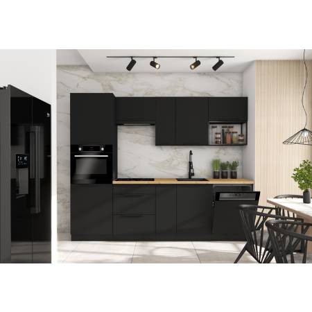 Szafka kuchenna LOFT 60 cm czarna